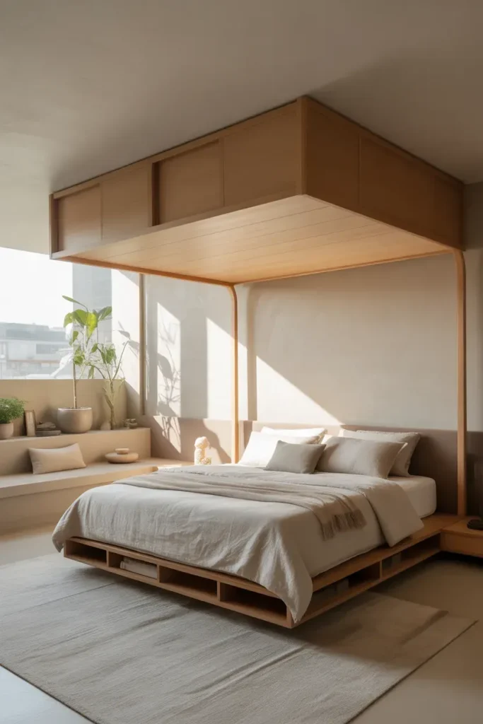 Floating Storage Bed