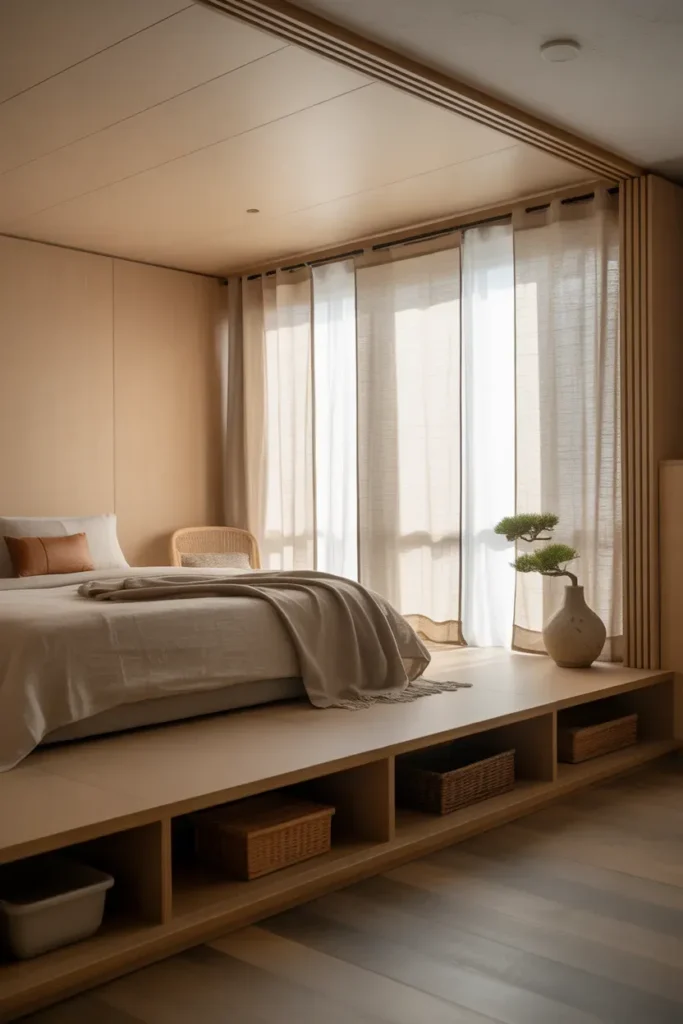 Floating Storage Bed