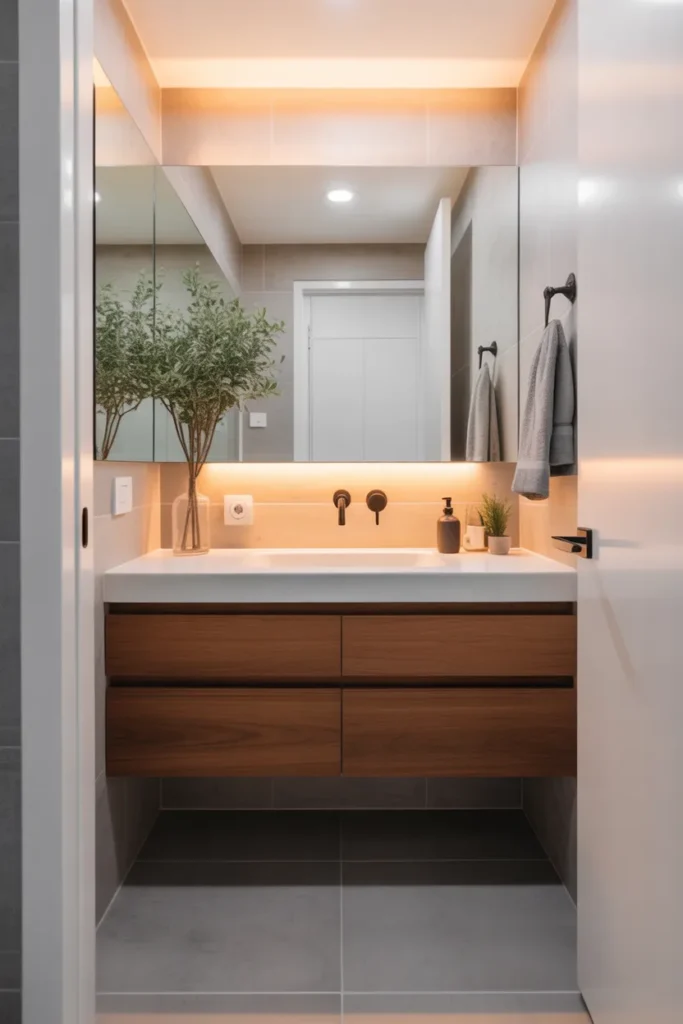 Floating Vanity Design