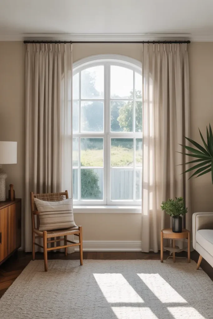 Floor-To-Ceiling Curtains