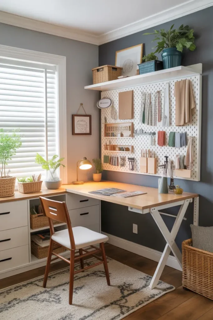 Fold Down Work Table