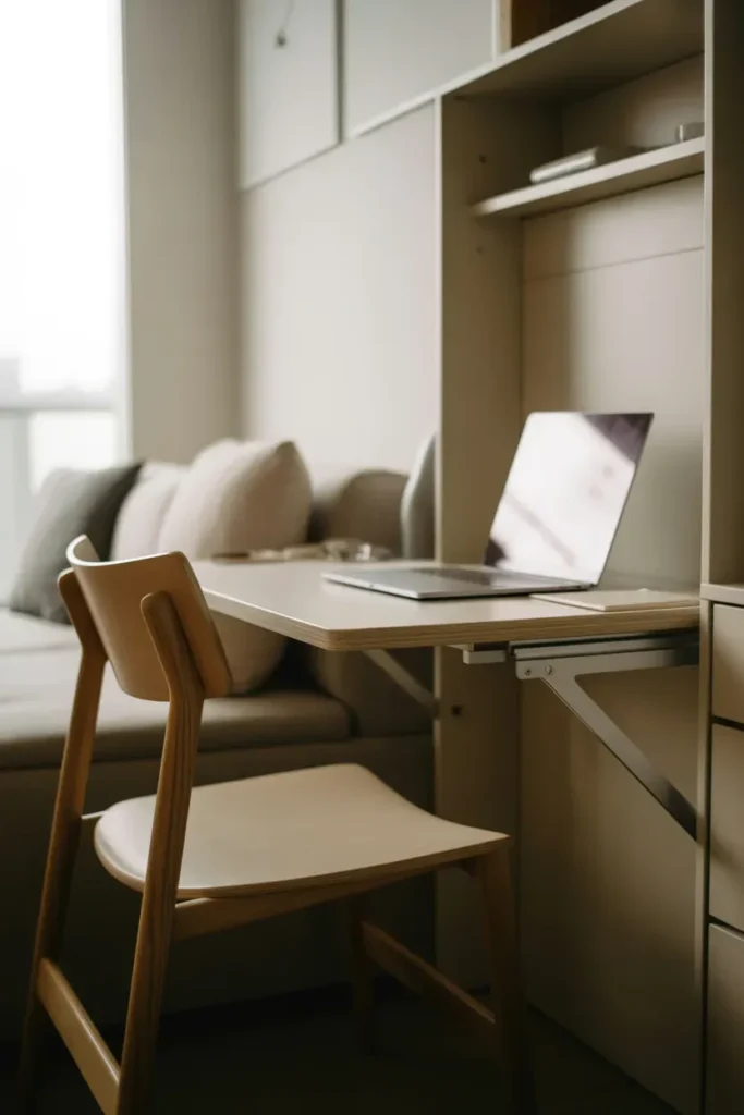 Foldable Desk Setup