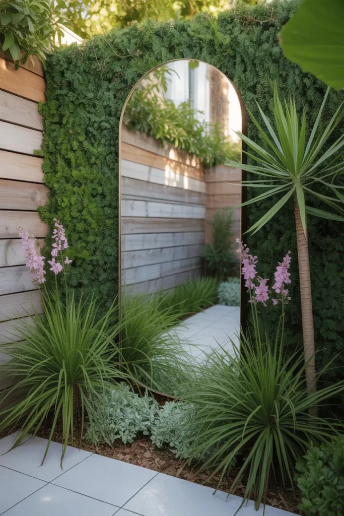 Garden Mirror Feature