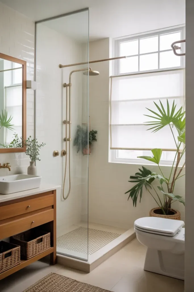 Glass Shower Partition