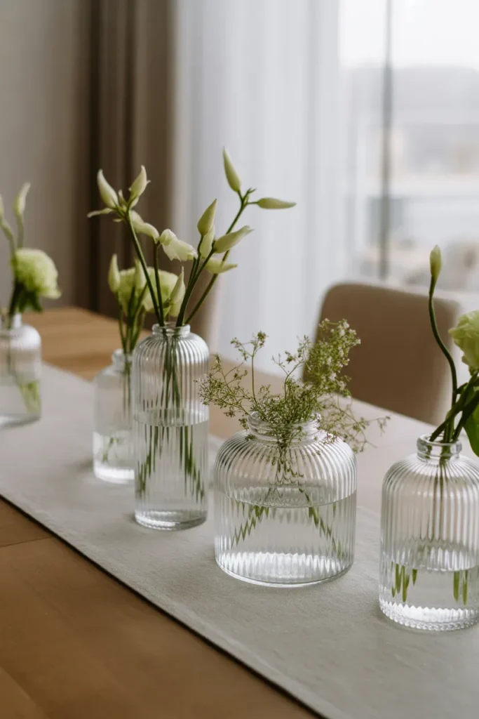Glass Vase Arrangements