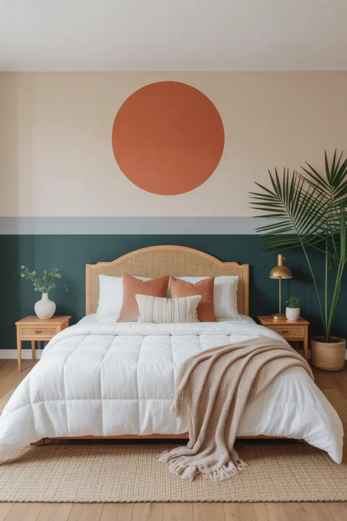 Half Wall Color Block