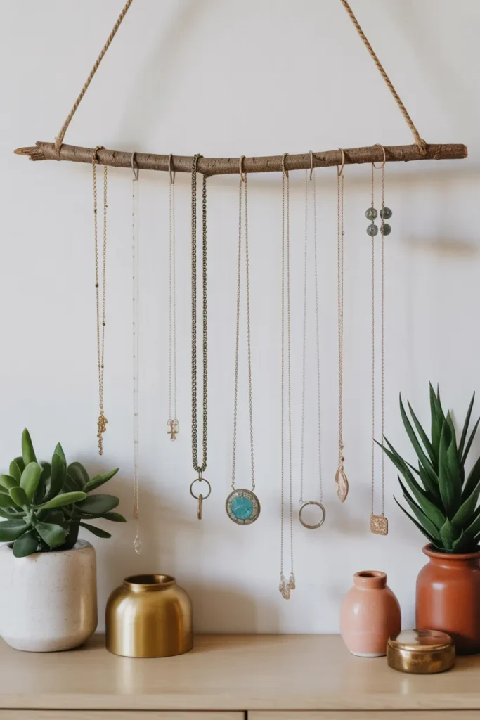 Hanging Branch Display