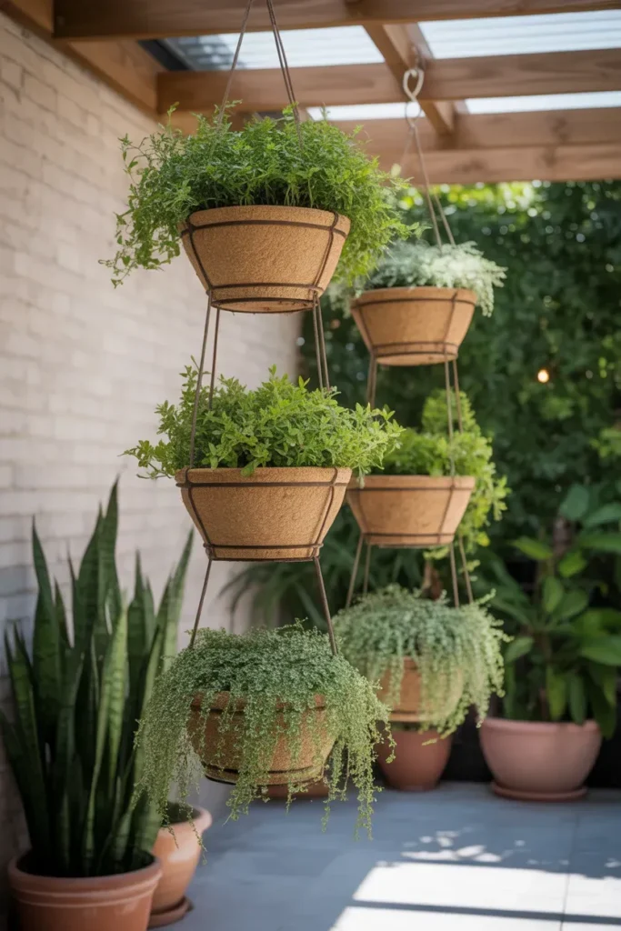 Hanging Planter Setup