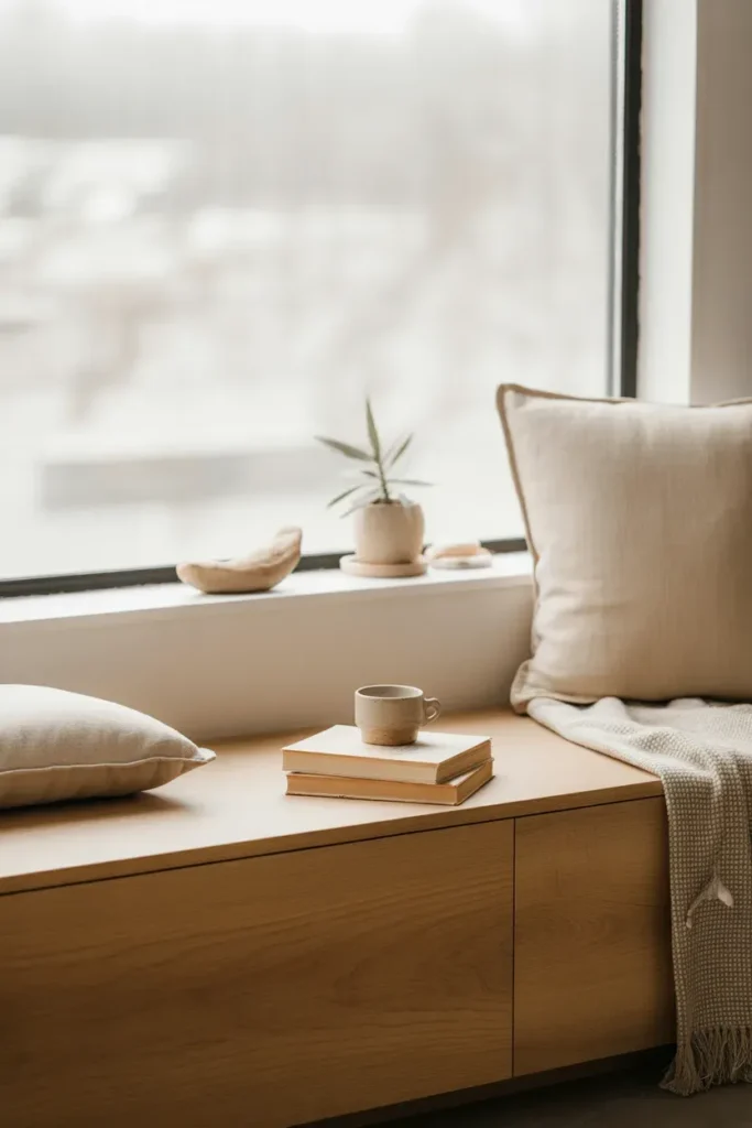 Japandi Window Nook