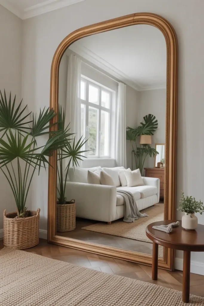 Large Mirror Placement