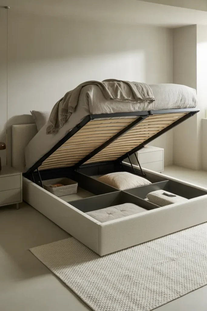 Lift-Up Platform Bed