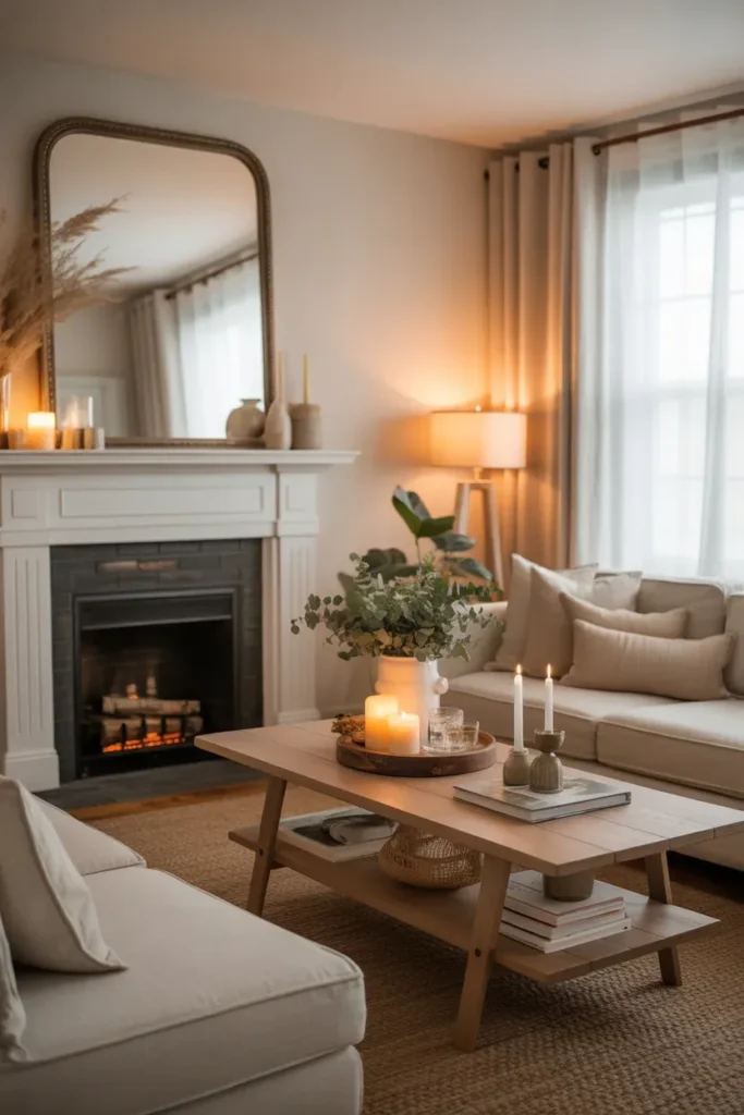 Mantel Mirror Styling