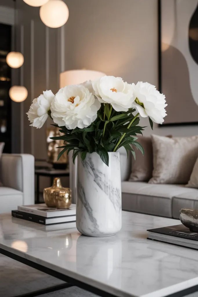 Marble Statement Vase