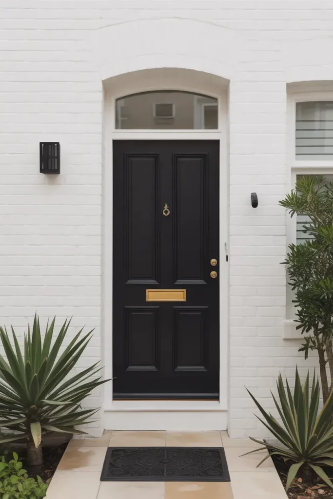 Matte Black Doors