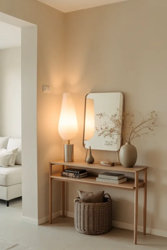 Minimal Entryway Styling