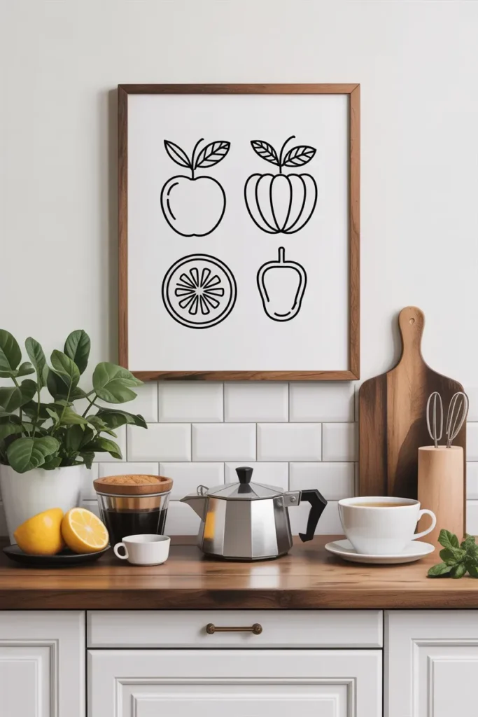 Minimal Food Prints