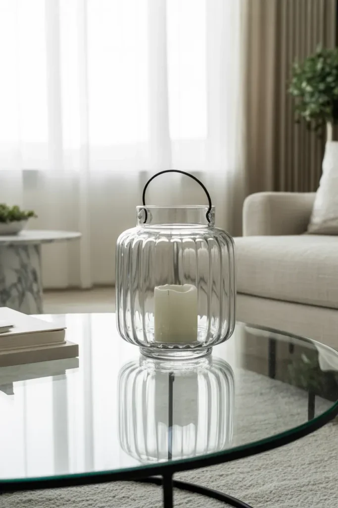 Minimal Glass Lantern