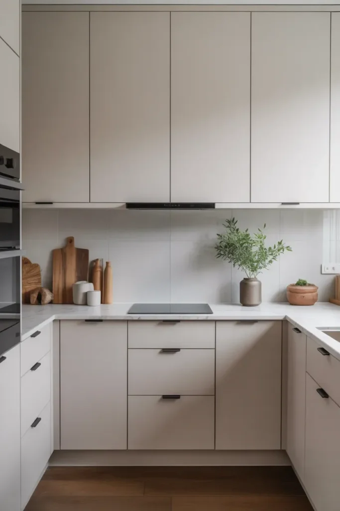 Minimal Handle Cabinets