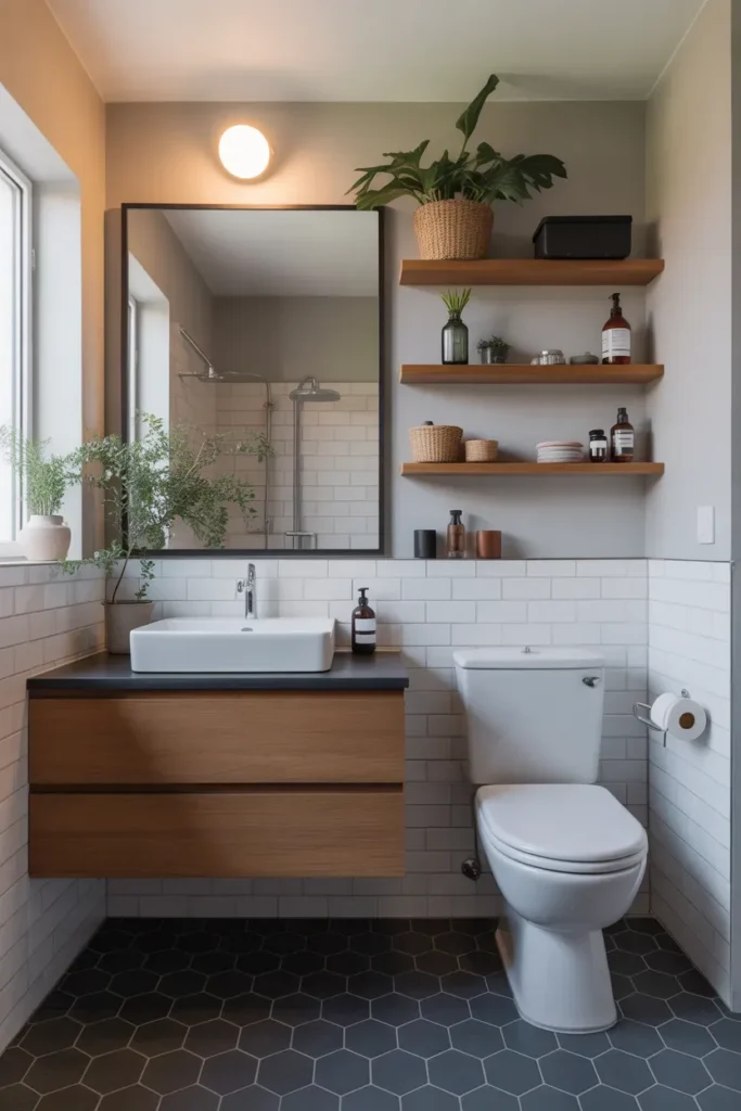 Minimal Open Shelving