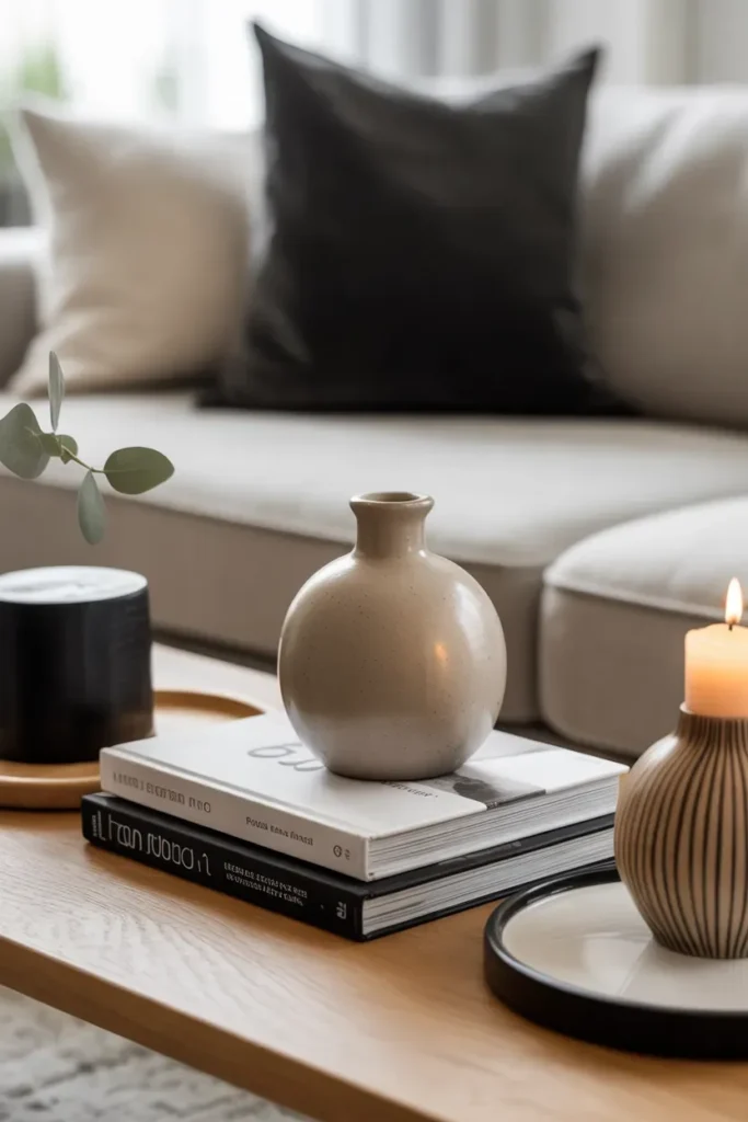 Minimalist Coffee Table Styling