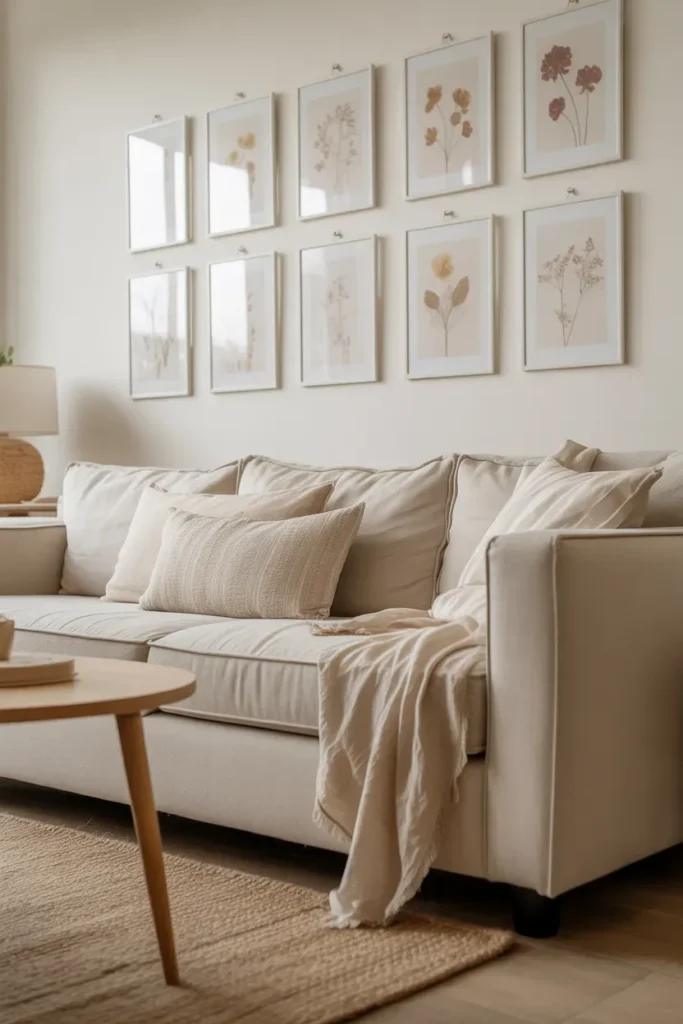 Minimalist Floating Frames