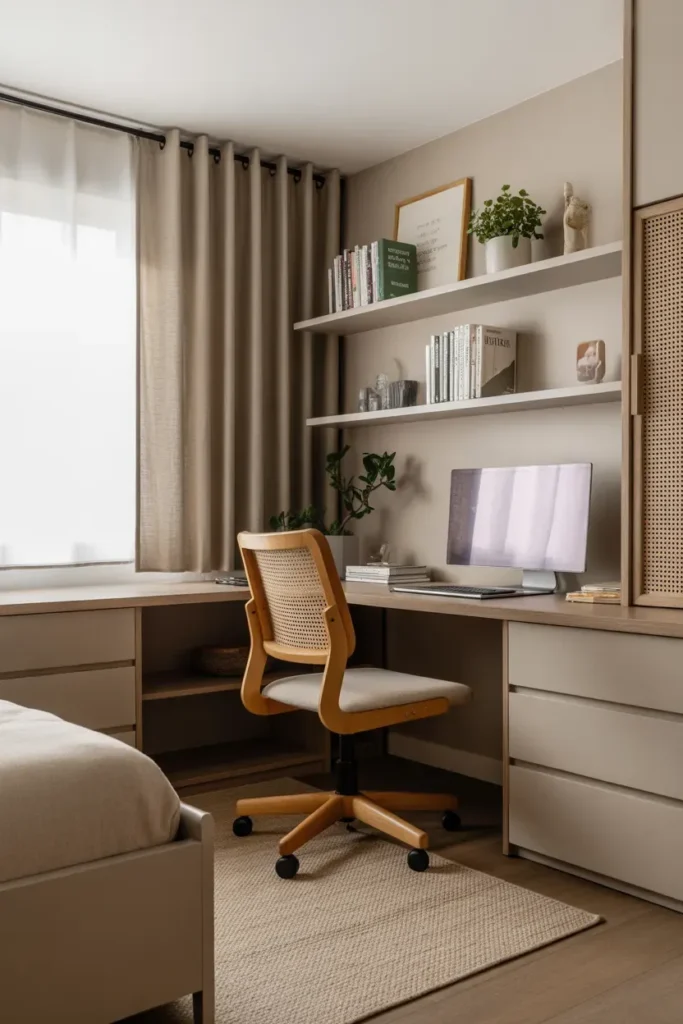 Minimalist Study Corner