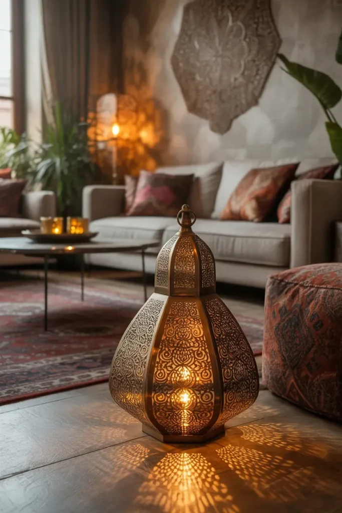Moroccan Metal Lantern