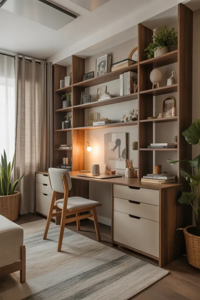 Multi-Level Desk Setup