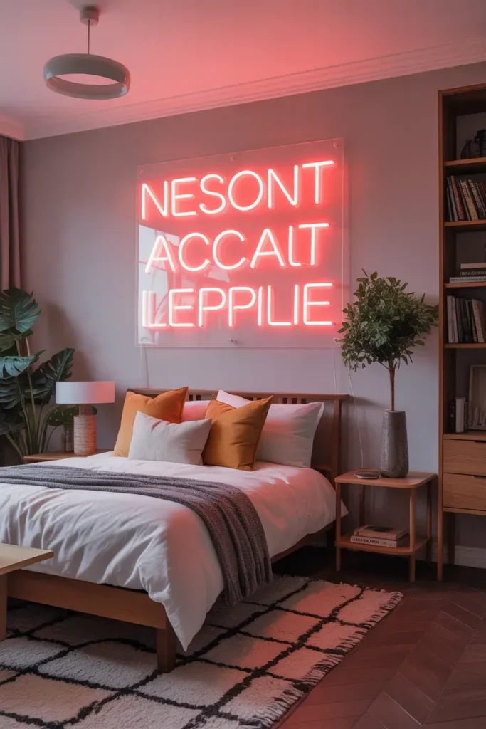 Neon Accent Sign