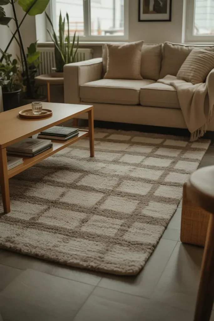 Neutral Rug Anchor