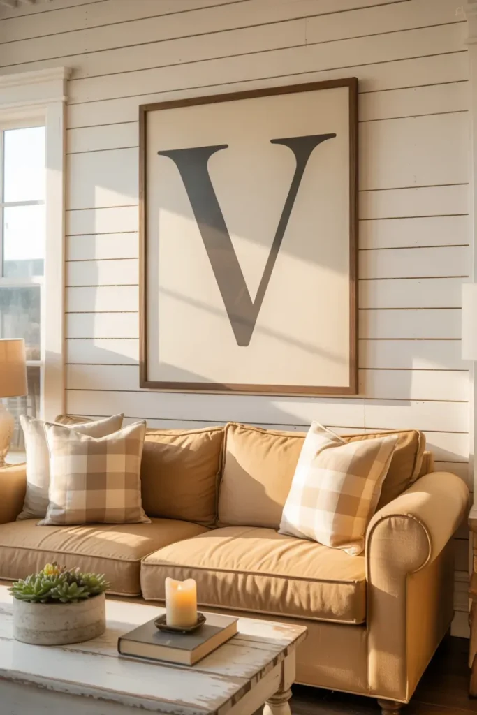 Oversized Typography Art