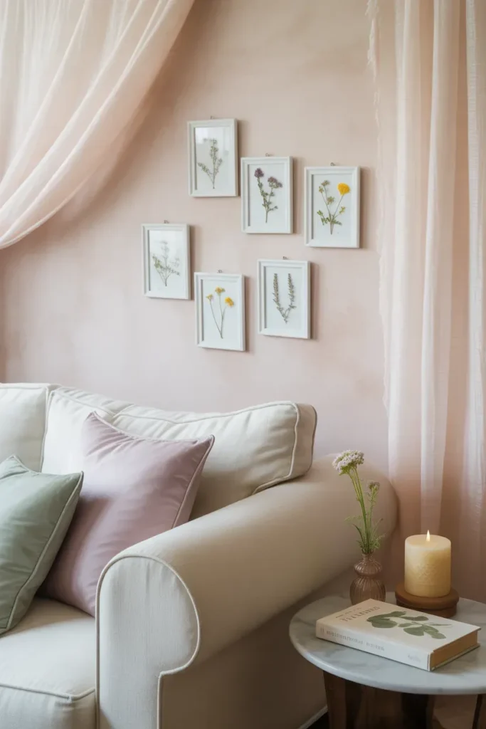 Pressed Flower & Botanical Frame Art