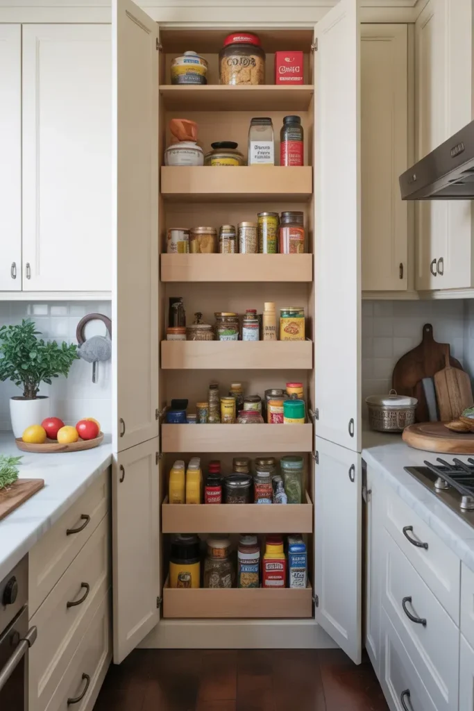 Pull-Out Pantry Drawers