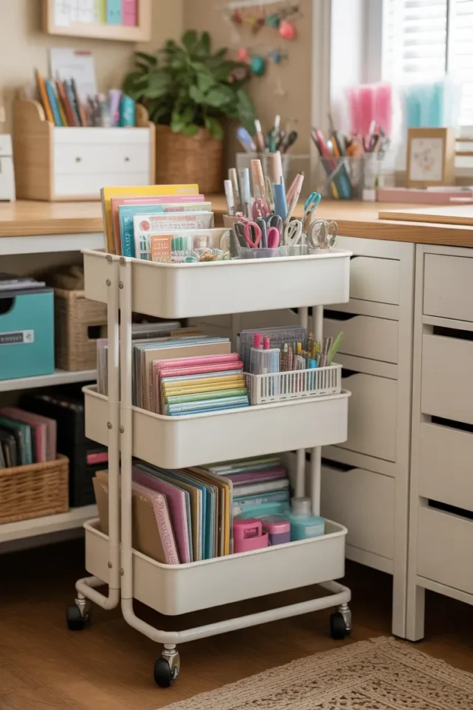 Rolling Cart Storage