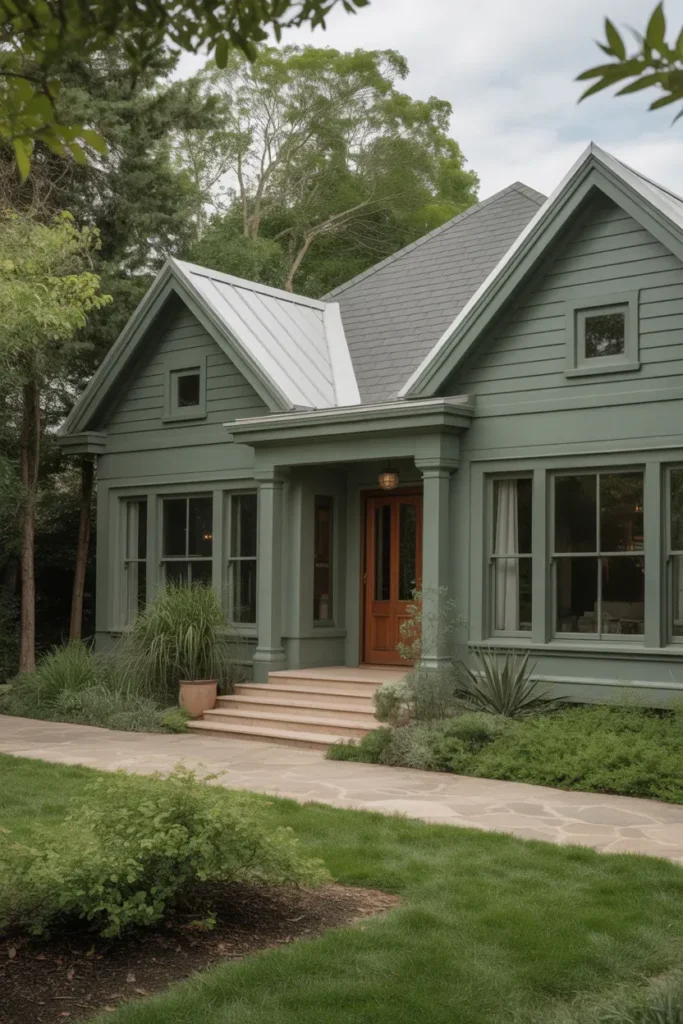 Sage Green Exterior