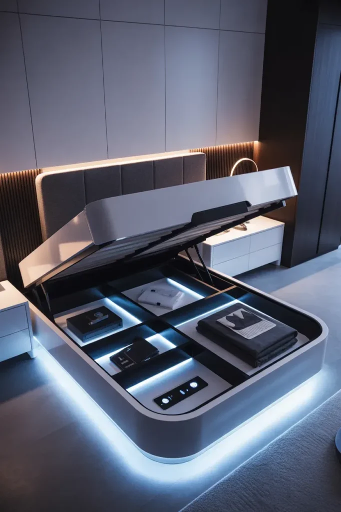 Smart Tech Storage Bed
