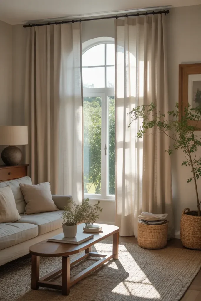 Soft Linen Curtains