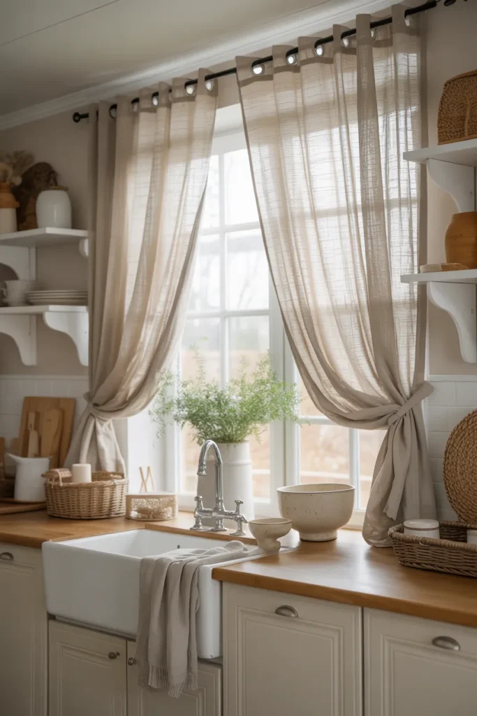 Soft Linen Curtains