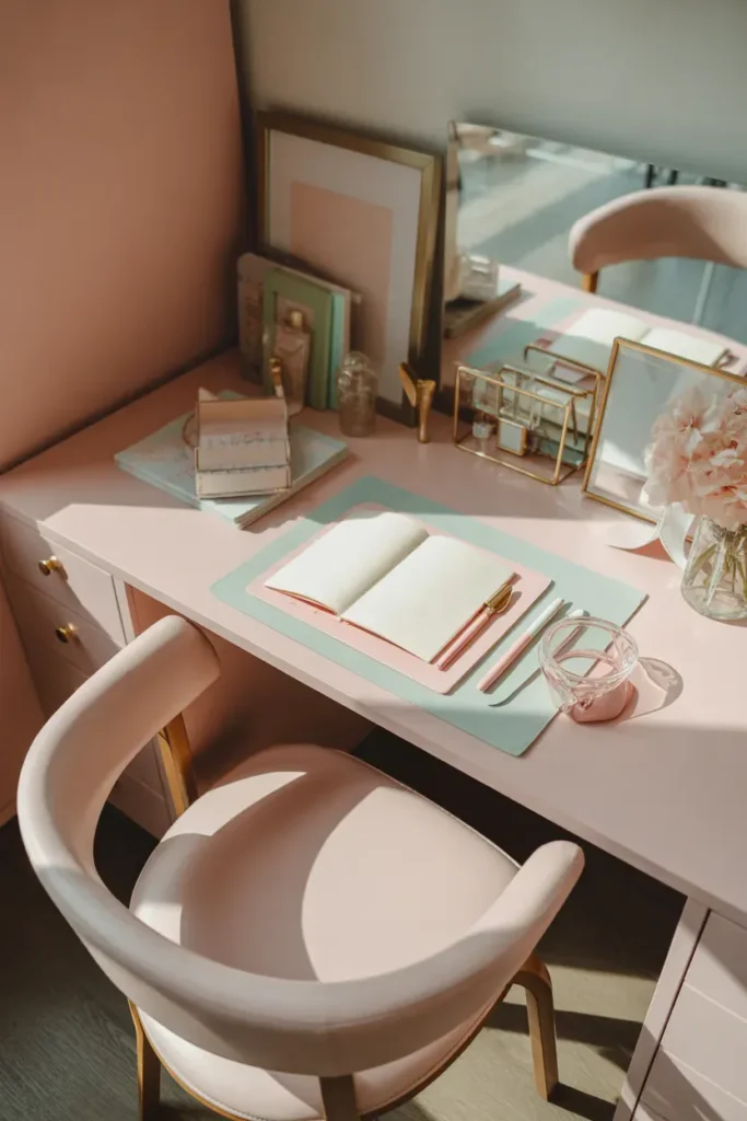 Soft Pastel Workspace