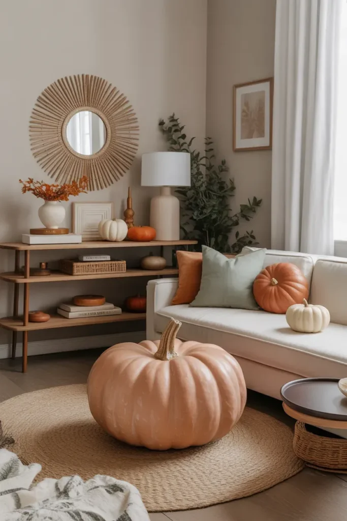 Soft Pumpkin Accents
