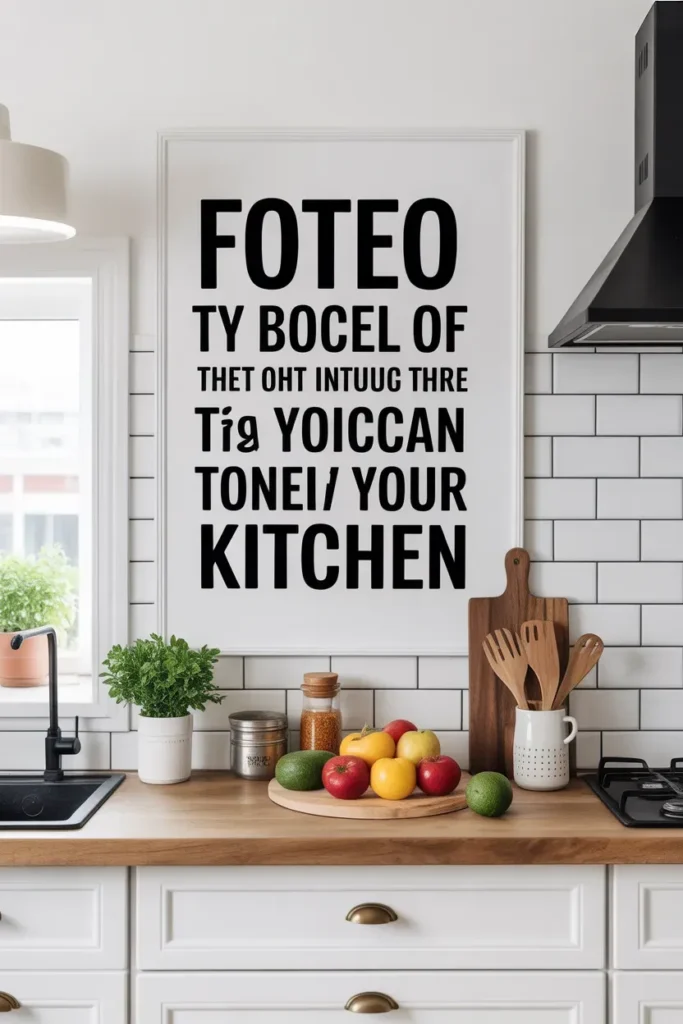 Typography Quote Art