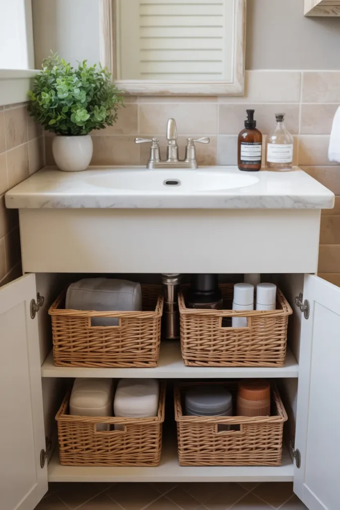 Under-Sink Storage Baskets