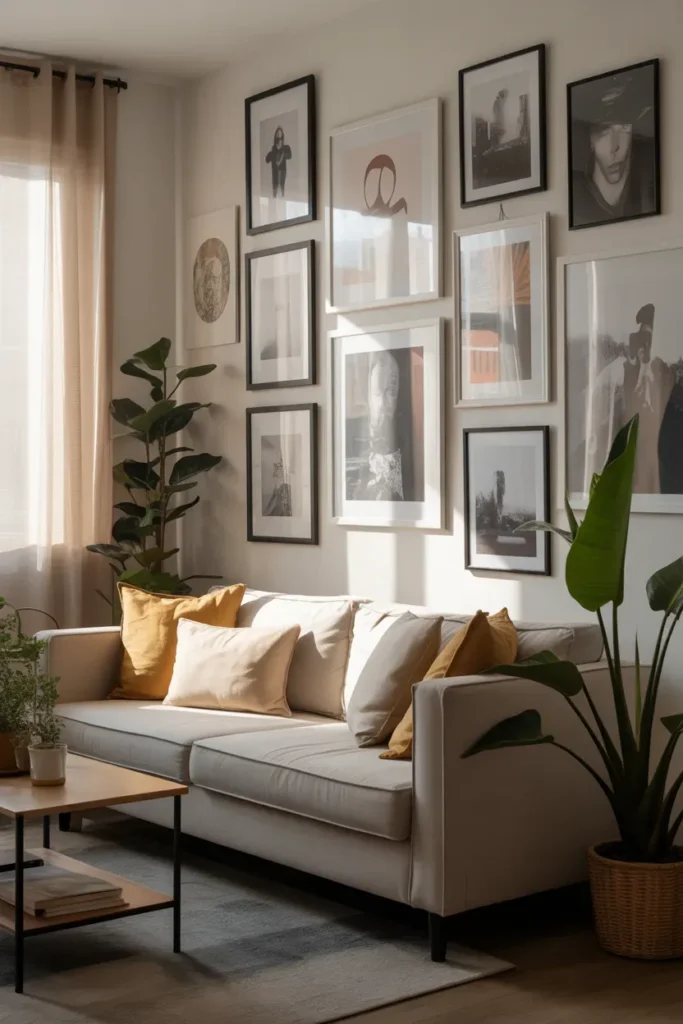 Vertical Gallery Wall