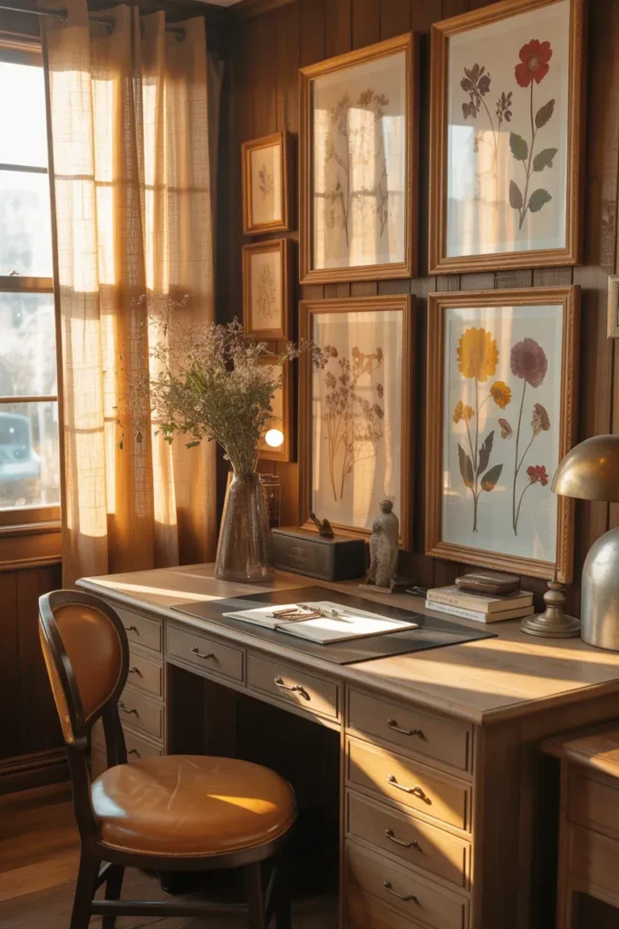 Vintage Botanical Panels