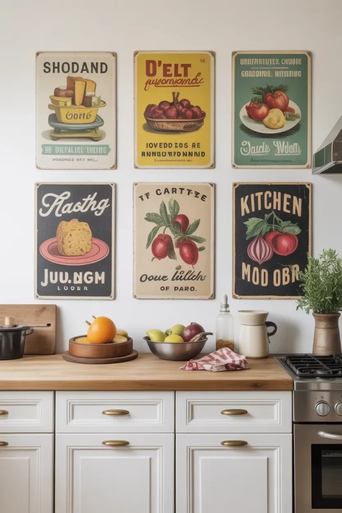 Vintage Food Posters