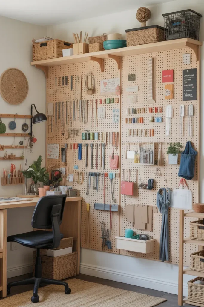 Wall Pegboard System