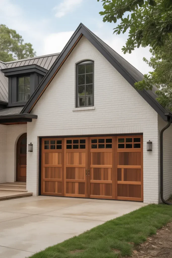 Warm Wood Garage Door