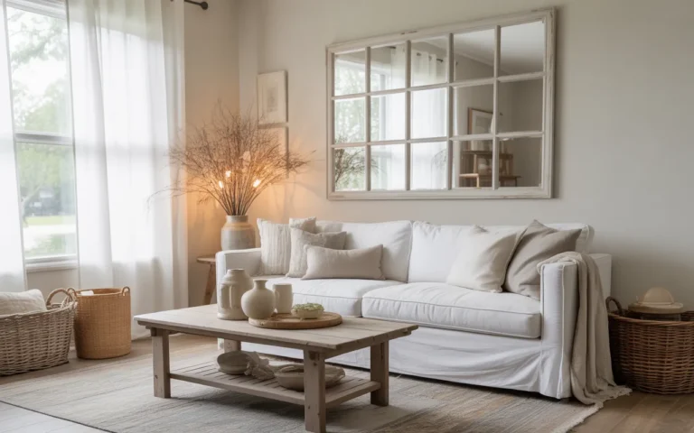 16 Living Room Mirror Ideas for Small Space Style