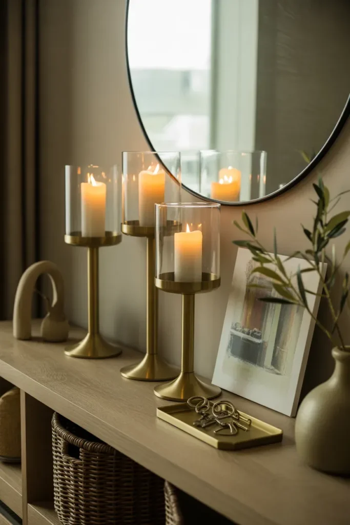 Elegant Hurricane Candle Holder