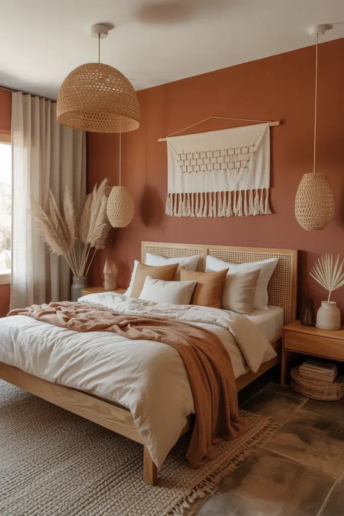 Earthy Modern Bedroom